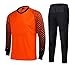 CATERTO Men's Football Goalkeeper Foam Padded Jersey Shirt & Pants/Shorts