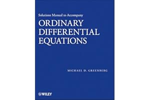 Solutions Manual to accompany Ordinary Differential Equations
