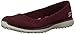 Skechers Women's Microburst One Up Fashion Sneaker, Burgundy, 9