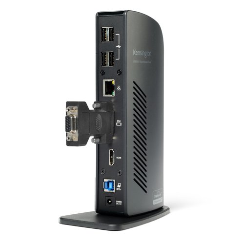 Kensington SD3500v Universal USB 3.0 Dual Display Docking Station (K33972US)