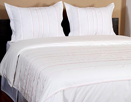Textrade Usa 3 Piece Caspian Duvet Set With Standard Shams Queen