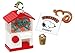 Snoopy American Market 8 Pack BOX Peanuts Movie Cute Mini Scale Table Desk Decor Collectable Model Statue Figure BBQ Shopping Bag Dog house Birthday Cake Wagon Sale Cereal Jar RE-MENT