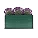 Canditree Outdoor Raised Garden Bed Galvanized Steel for Vegetables, Herbs, Flowers 63″x15.7″x31.3″thumb 1
