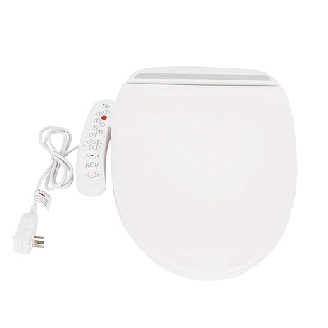 YIYIBY Elektrisch Gewärmter Sitz Bidet Sitz Smart Dusch WC Bidet Aufsatz Toilettensitz