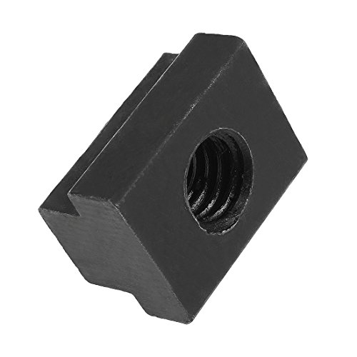 uxcell 1/2-inch Female Thread Steel T-Slot Nut Grade 10.9 Tapped Through 5pcs - Thumbnail 2