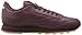 Reebok Men's Cl Lthr Cu Fashion Sneaker, Maroon/White Gum, 12 M US