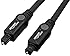 AmazonBasics Digital Optical Audio Toslink Cable - 3.28 Feet (1 Meter)