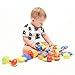 Niuniu Daddy 12 Pieces Baby Rattle and Teether Toy Play Set - Colors May Vary