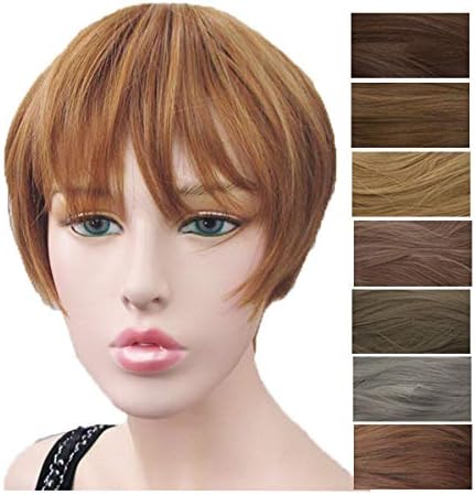 Amazon アイランドウィッグ 襟足すっきり ショートボブ フルウィッグ レディース Wig W3816 イエローアッシュ フルウィッグ 通販