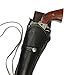 Historical Emporium Standard Left Hand Western Holster Plain, Wild West Single Action Revolver Gun Holster