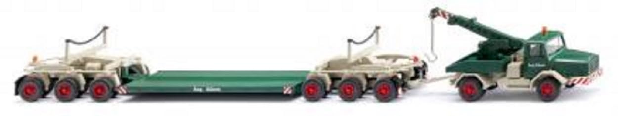 Wiking 049303 H0 Faun August Alborn Low Loading Trailer