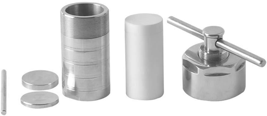 Yuhappy 25ml PTFE Lined Hydrothermal Synthesis Autoclave Reactor 3Mpa High Pressure Digestion Tank Lab Reactor Supplier