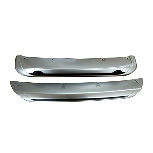 YUZHONGTIAN 2014-2016 for Nissan Qashqai Exterior Front&rear Bottom Bumper Skid Plate Protector Cover