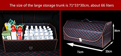 BingooPan Trunk Organizer for Car Organizers and Storage Trunk Organizer Collapsible (Large)