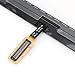 Black Touch Digitizer Screen Replacemen for Samsung Galaxy Tab 3 Lite 7.0 T110 SM-T110 (No Earpiece Hole - Black) + PreInstalled Adhesive with Tools