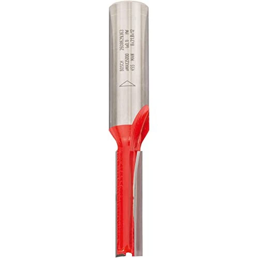 Bosch 2608629363 Groove Cutter 12x8x76mm, 0 V, Silver/Red
