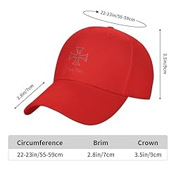 Deus Vult Crusader Knight Templar Cross Baseball
