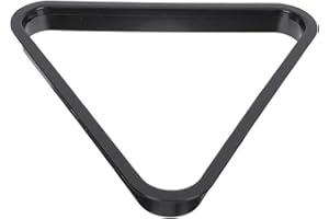 Milisten Triangle Billiard Rack Holder Pool Table Balls Organizer for Clubs Game Rooms Essential Billiards