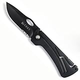 Columbia River Knife And Tool's Klecker Nirk 5185 Black Serrated Edge Knife