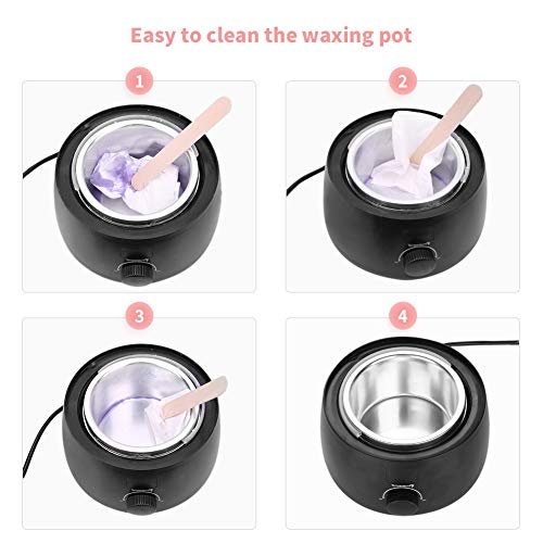 ELEHOT Wax Warmer Waxing Kit LCD Digital Temperature Display