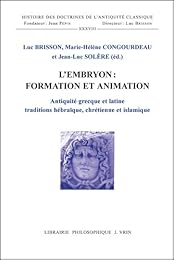 L' embryon, formation et animation
