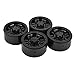 4PCS Plastic 1.9 Inch Bead lock Wheel Rim for 1:10 RC Crawler Axial SCX10 TAMIYA CC01 RC4WD D90 D110 TF2 Wheel Hub