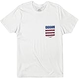 Rip Curl Mens Americana Custom Pocket Short-Sleeve Shirt