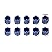20Pcs/Set R134a 13mm & 16mm Air Conditioning Service AC System Charging Port Caps (10 Red High & 10 Blue Low)