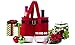 3 Pcs Santa Pants Christmas Wine Gift Bags - Christmas Treat/Candy Bags Set