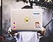 The Carefree Bee - 14 Cute Animal Stickers for Water Bottles, Laptops (Series 1)
