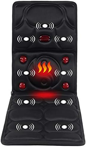 Massage Mattress Heating, 10 Vibration Motor And 8 Massage Form Body Massage Cushion To Ease Back And Back