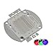 CHANZON High Power Led Chip 100W RGB Common Anode (600mA - 700mA for Each Color) Multicolor Super Bright Intensity SMD COB 100 Watt Light Emitter Components Diode 100 W Bulb Lamp Beads DIY Lighting