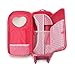 Badger Basket 3-in-1 Trolley Doll Carrier with Rocking Bed and Bedding – Adorable Pink Polka Dot Design for 18-Inch Dolls