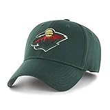 NHL Minnesota Wild OTS All-Star MVP Adjustable Hat, Dark Green, One Size