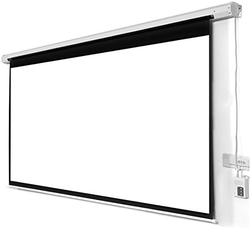 120" 16:9 Motorized Electric Auto Projector Projection Screen Remote Control