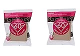 Hario 01 Coffee Paper Filters, 2-Pack Set 100