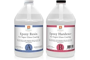 EAST COAST RESIN EPOXY Resin 2 Gallon Kit, General Purpose (Coating, Table Tops, Casting)