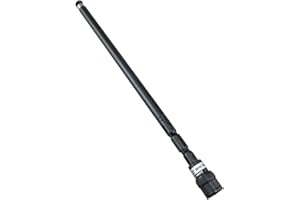Comet BNC-W100RX Wideband Handheld Scanner Antenna Flexible 6 Inch 25–1300 MHz Receive Antenna with BNC Connector Compatible with All Handheld Scanners and Receivers