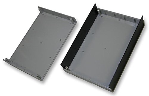Multicomp G758 Grey and Black ABS Instrument Enclosure, 260 mm x 180 mm x 65 mm