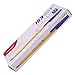 Monami 153 Stick New Releases Ballpoint Pen 1.0 Mm Dozen Box (Red,blue,black Ink Color Mix)