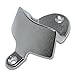 Wall Mount Bottle Opener - Chrome Silver 6 Pack Set | Hardware Included | Indie Craft Supply