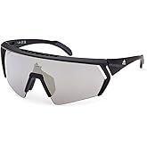 adidas Sunglasses Sport SP 0063 02G Matte Black/Brown Mirror