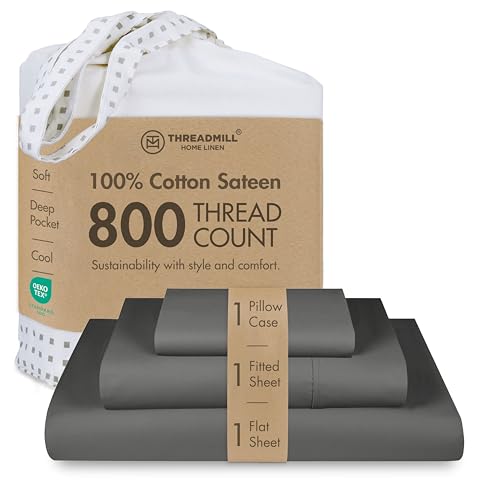 Threadmill 800TC Cotton Twin XL Sheet Set