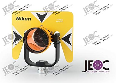 JEOC single prism reflector set for Nikon total-station surveying