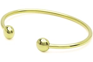 QRAY Gold Standard Steel Golf Athletic Bracelet Men Women C-Shaped Health Wellness Bracelet