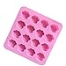 Silicone Dog Treat Molds 2pcs Food Grade Dog Paw Tray with a Heart for Chocolate Cookies and Candy