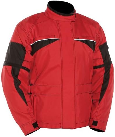 BILT 4 KIDS Thunder Waterproof Motorcycle Jacket - MD, Red/Black