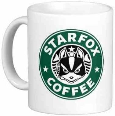 Starfox Coffee Starbucks Parody Mug - Funny Gift Mug