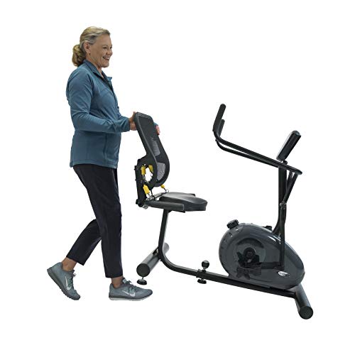 hci fitness physiotrainer cxt fully assembled recumbent cross trainer