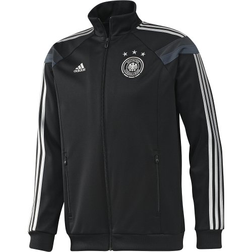 Adidas Germany Anthem Track Top Jacket - Black/Dark Shale - Mens - M